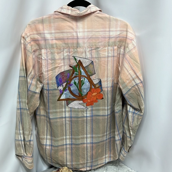 Harry Potter Bundle long sleeve top. T-shirt and lounge pants - Picture 2 of 6